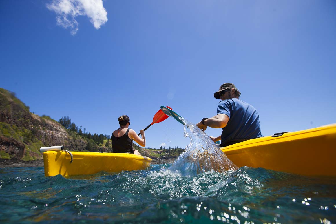 Paddlers at The Chord