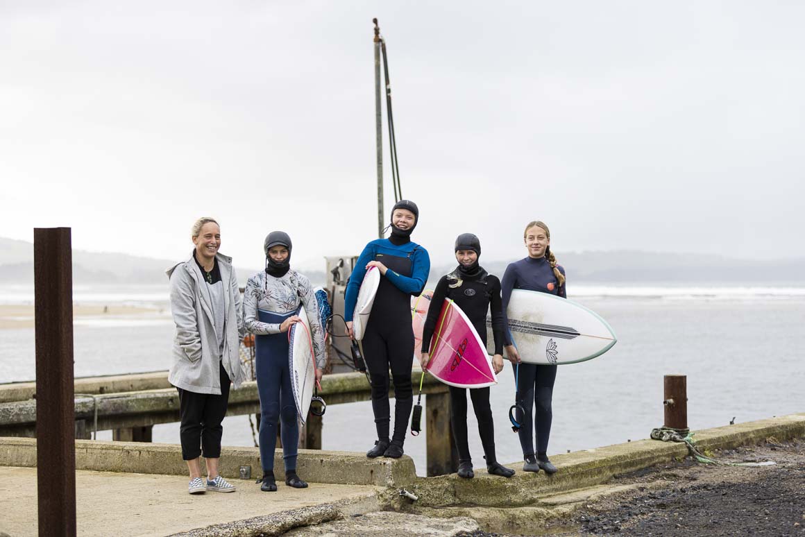 Queen's Surf Academy on a winter mission