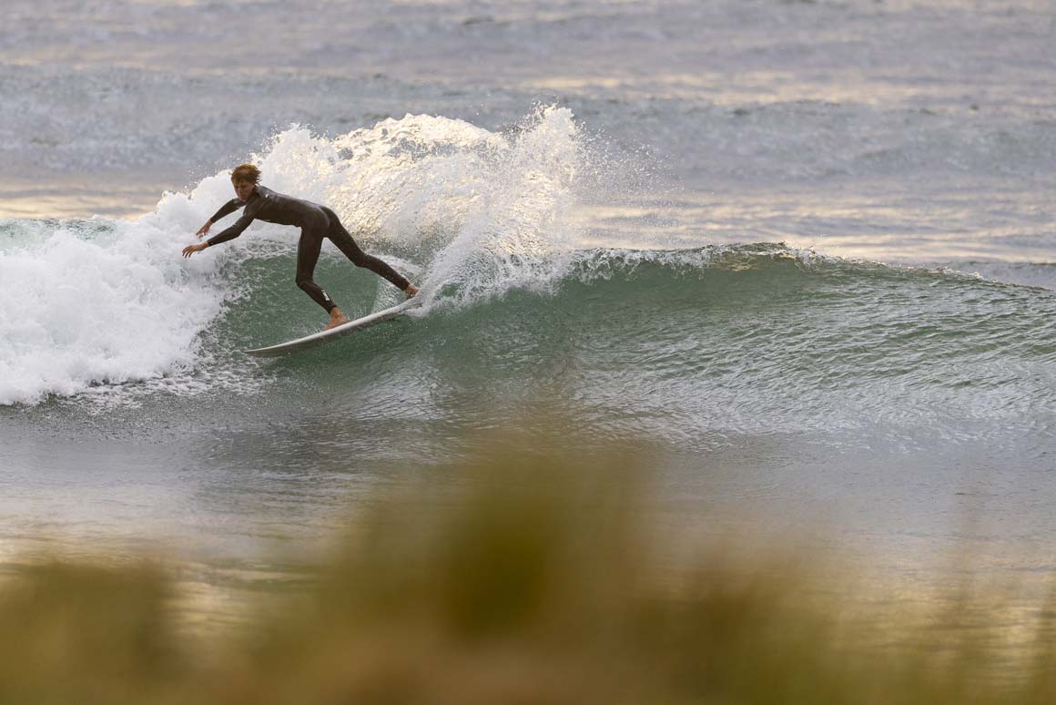 Reuben Morrison stretched out