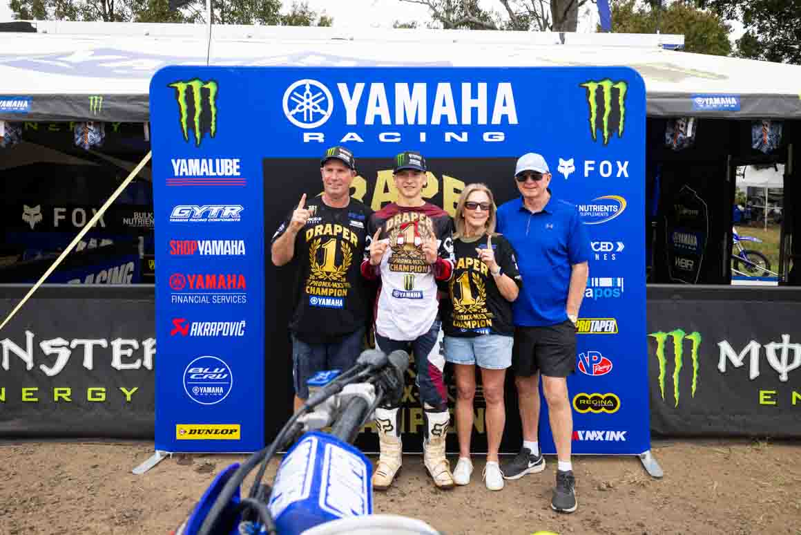 Hayden Draper, 17, crowned MX3 champion
