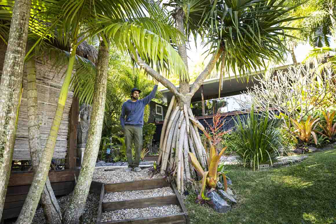 Scotty's Balinese-style home on the GC