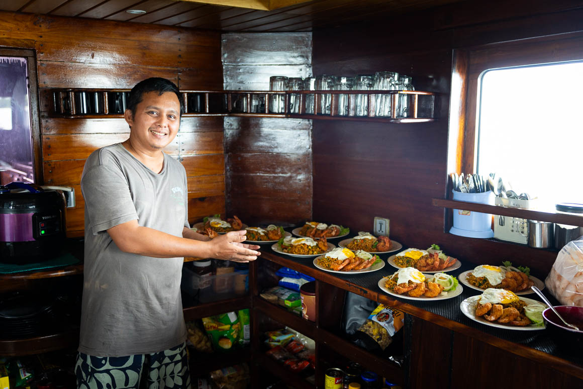 Our chef, Juli the rendang master