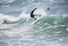 Luke Murphy making the most of an onshore session at St Clair Beach, Dunedin, New Zealand. 