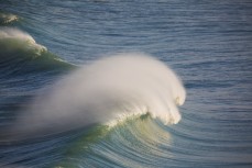 Powerful surf at Blackhead Beach, Dunedin, New Zealand. 