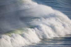 Powerful surf at Blackhead Beach, Dunedin, New Zealand. 