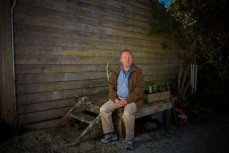 Kim Westerskov relaxes at a friend's house, Dunedin, New Zealand. 