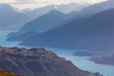 Lake Wakatipu, Queenstown, New Zealand. 