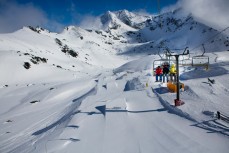 The park at The Remarkables, Queenstown, New Zealand. 