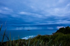 Southerly looming over Green Island, Dunedin, New Zealand. 