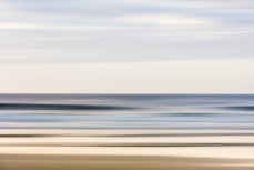 Super low tide at St Clair Beach, Dunedin, New Zealand. 