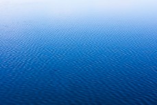 Rippled water on Otago Peninsula, Dunedin, New Zealand.