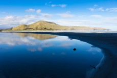 Allan's Beach on the Otago Peninsula, Dunedin, New Zealand.