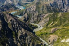 The Clarence River near the Muzzle Station, Kaikoura, New Zealand.