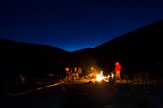 Camp 1: rafting the Clarence River from Hanmer to Clarence, Marlborough, New Zealand.