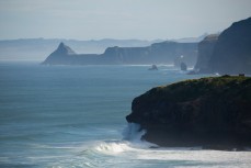 Sneaky peak near St Clair, Dunedin, New Zealand.