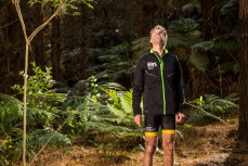 Olympian Rod Dixon takes some time out to ride mountain bikes in the Central North Island, New Zealand.