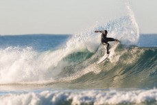 Dawn winter sessions at St Clair, Dunedin, New Zealand.