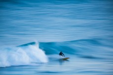 Fun, rampy waves at Blackhead Beach, Dunedin, New Zealand.