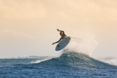Caleb Cutmore takes flight during the 2017 Fiji Launch Pad event held In the Mamanuca Islands, Fiji.