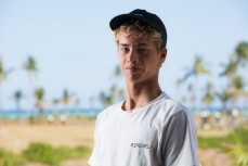 Caleb Cutmore during the 2017 Fiji Launch Pad event held In the Mamanuca Islands, Fiji.