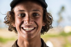 Kaya Horne during the 2017 Fiji Launch Pad event held In the Mamanuca Islands, Fiji.