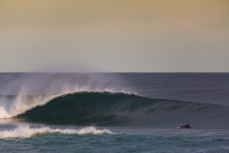 An empty wave at St Kilda, Dunedin, New Zealand.