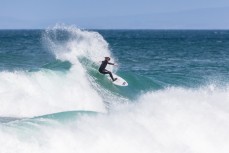 Elliott Brown gets in one last surf at St Kilda, Dunedin, New Zealand, before heading to Japan to compete in the World Junior Surf Championship.