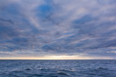 Fishing trip at dawn to the canyon off the coast of Dunedin, New Zealand.