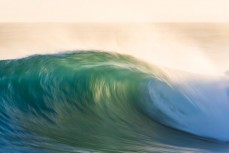 Afternoon waves at Blackhead Beach, Dunedin, New Zealand.