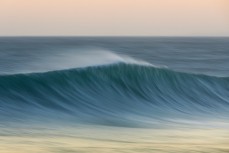 Afternoon waves at Blackhead Beach, Dunedin, New Zealand.