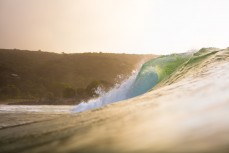 Funky waves at Raglan, Waikato, New Zealand.