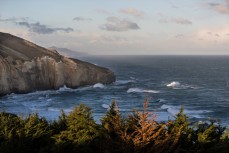 Otago coastline near Tunnel Beach, Dunedin, New Zealand.Credit: www.boxoflight.com/Derek Morrison