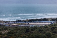 Beachlands Speedway on the Otago coastline near Waldronville, Dunedin, New Zealand.Credit: www.boxoflight.com/Derek Morrison