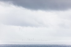 Rain swamps the Surfers Paradise skyline on the Gold Coast, Queensland, Australia.