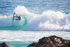 at Snapper Rocks on the Gold Coast, Queensland, Australia.