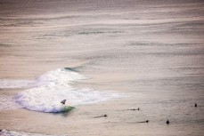 Surfers make the most of a fun winter swell at Aramoana, Dunedin, New Zealand.Credit: www.boxoflight.com/Derek Morrison
