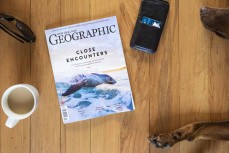 Cover of the November/December edition of New Zealand Geographic Magazine featuring the winners of the New Zealand Geographic Photographer of the Year awards for 2018. 