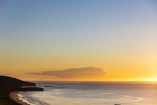  Sunrise over the 9012 St Clair, Dunedin, New Zealand. 