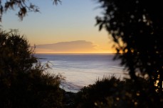 Sunrise over the 9012 St Clair, Dunedin, New Zealand. 