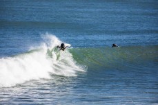 Conor McLennan makes the most of a summer swell at Raglan, Waikato, New Zealand.
Credit: www.boxoflight.com/Derek Morrison