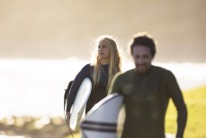 Anna Unternahrer, of Switzerland, makes the most of a summer swell at Raglan, Waikato, New Zealand.
Credit: www.boxoflight.com/Derek Morrison