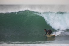Laying it down at St Clair, Dunedin, New Zealand.Credit: www.boxoflight.com/Derek Morrison