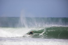 Reuben Lyons revels in clean summer waves at a remote beach in the Catlins, New Zealand.
Credit: www.nzsurfjournal.com/Derek Morrison