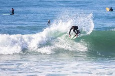 Josh Thickpenny throwing the tail at St Clair, Dunedin, New Zealand.Credit: www.boxoflight.com/Derek Morrison