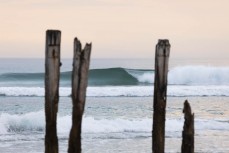 Nice little bank through the poles at St Clair, Dunedin, New Zealand.Credit: www.boxoflight.com/Derek Morrison