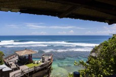 The view from Salin Warung, our Box of Light HQ, at Uluwatu, Bali, Indonesia.