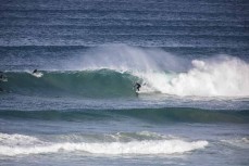 A surfer catches a hollow wave during a new swell at a beach near Dunedin, New Zealand.
Credit: www.boxoflight.com/Derek Morrison