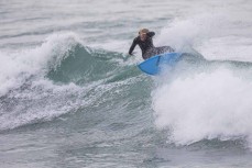 Hayley Coakes winds up at St Clair, Dunedin, New Zealand.
Credit: www.boxoflight.com/Derek Morrison