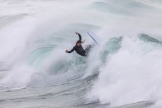 Elliott Brown hits the lip at St Clair, Dunedin, New Zealand.
Credit: www.boxoflight.com/Derek Morrison