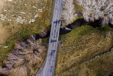 Ultra endurance athlete Glenn Sutton, of Dunedin, New Zealand, makes a 104km training run from Dunedin to Middlemarch to arrive at in time for lunch. Glenn will compete in the Badwater 135, the world's toughest footrace, held through Death Valley, Californ